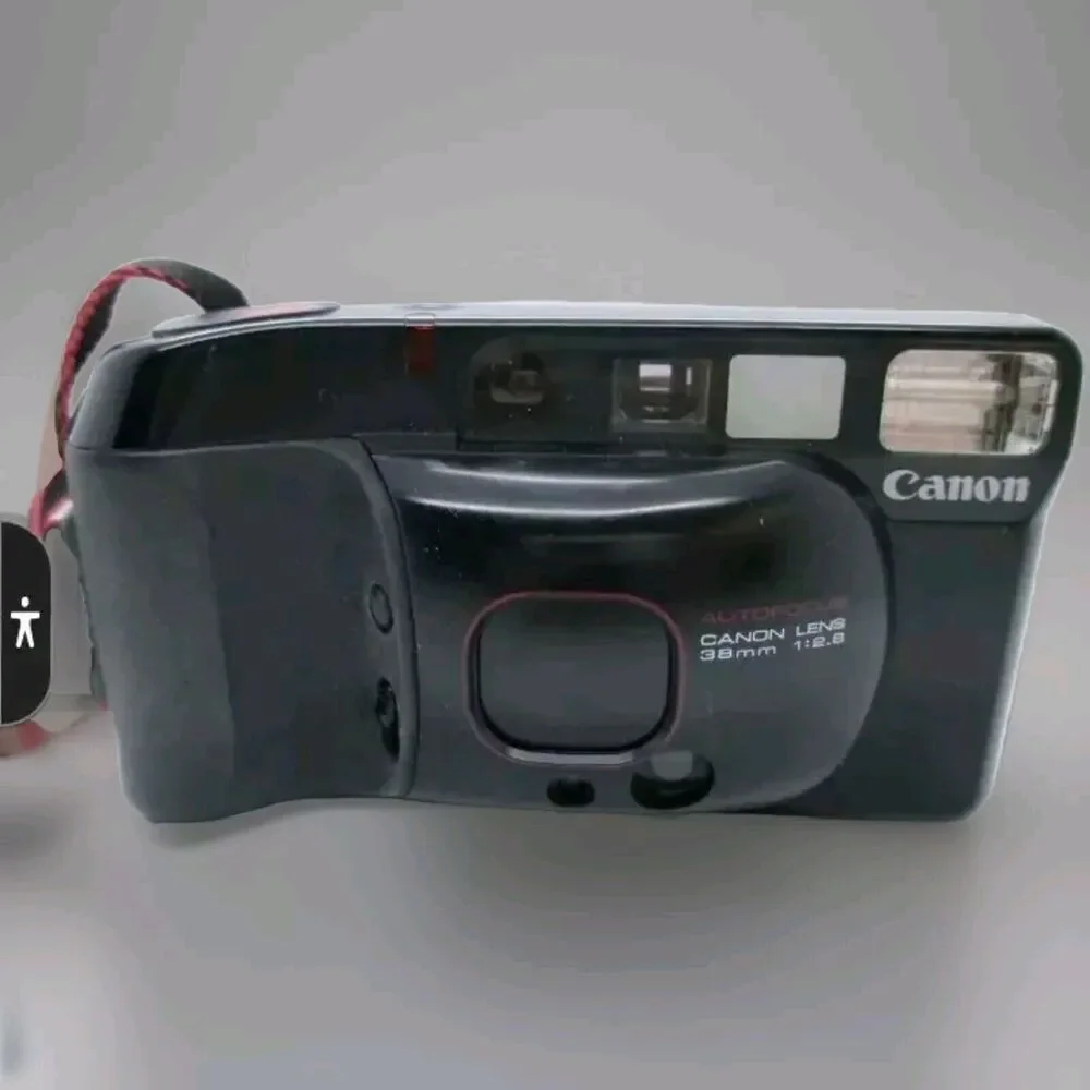 CANON Auto Boy 3 Sure Shot SUPREME 35mm Film Point & Shoot Camera TESTED WORKS